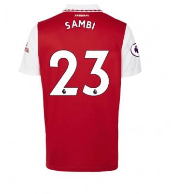 Arsenal Albert Sambi Lokonga #23 Hjemmedrakt 2022-23 Kortermet